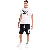 Leone - Set in Jersey da Uomo con T-Shirt e Bermuda Power Training