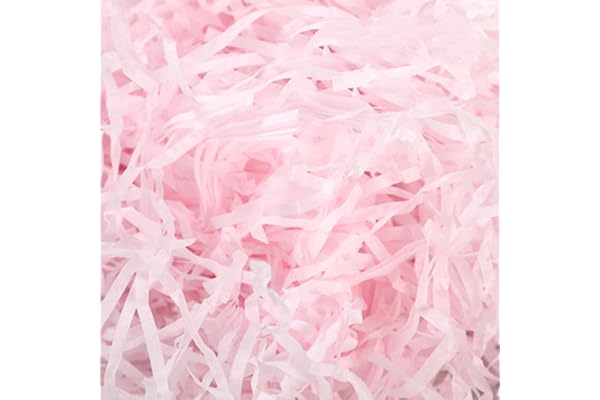 JCKD 100 g de matériau de remplissage en raphia, papier de raphia pour remplissage de cadeaux d'anniversaire, de Noël, de mariage, remplissage de paniers de Pâques pour décoration de boîtes
