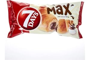 7DAYS 20 x Croissant 7 Days MAX Cocoa Double EU Made Long Date Fresh Stock Wholesale Price (Cocoa Chocolate Max)