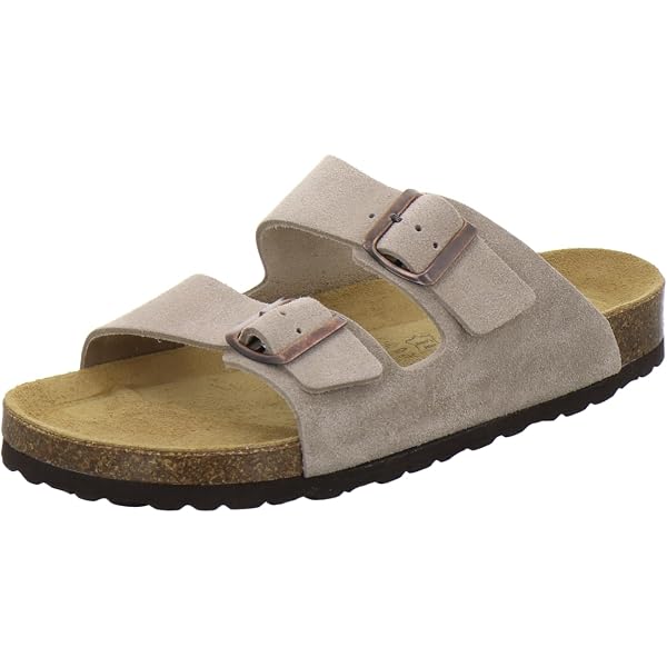 Sandale Confort Homme Scholl Didier – Semelle Liège Naturel, Brides Réglables – Soutien & Amorti Toute La Journée