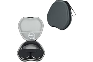 BAOMAEYEA Travel Case for AirPods Max, Airpod Max accessories Headphone Protective PU&EVA&Polyester Storage Bag Portable Storage Box Airpod Max case