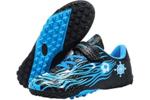 Mateju Scarpe da Calcio, Scarpe Calcio All'Aperto Scarpe Calcio Bambino Antiscivolo Scarpe da Allenamento di Calcio 28-38 Scarpe da Calcio Junior Professionali