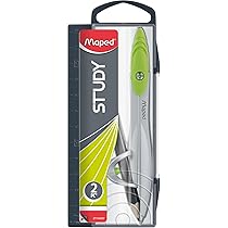 Bussola Maped Study Con Anello Universale - In MetallO, Con Custodia E Righello, Per Scuola - Foto 9