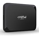 Crucial X9 SSD 1TB Esterno Portatile, Fino a 1050 MB/s, Compatible con PC, Mac, PlayStation e Xbox, Hard disk esterno SSD, US