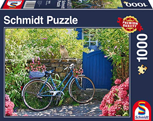 Preisvergleich Produktbild Schmidt Spiele 58275 58275-Landpartie mit Rad, 1000 Teile Puzzle, bunt