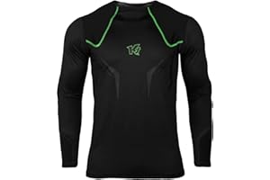 KEEPERsport - Torwart Unterziehshirt gepolstert - langes Protektionsshirt für Torhüter Underwear - Größe: 128-XXL