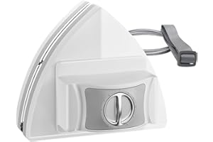 Mitclear Nettoyeur de Vitre Magnétique Double Face, Outil de Nettoyage Vitre Réglage, Lava Vitre Aimanté Double Vitrage, Équipement Magnétique de Lavage de Vitre, pour Fenêtres d’Épaisseur 5-35mm