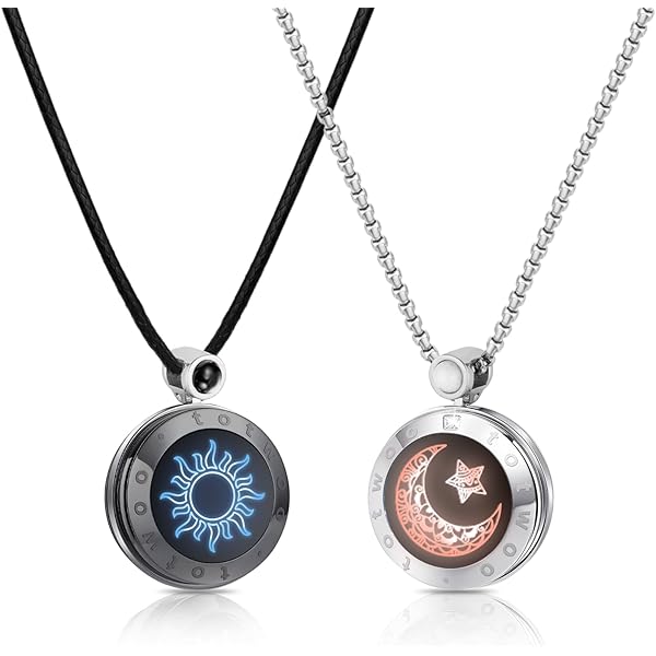 TOTWOO Paar armbanden geschenken voor langeafstandsrelatie vibratie & verlichting