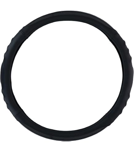 Housse De Volant Camion All Ride - Noir/Gris - Caoutchouc Antidérapant - Pour Diamètre 44-46 Cm