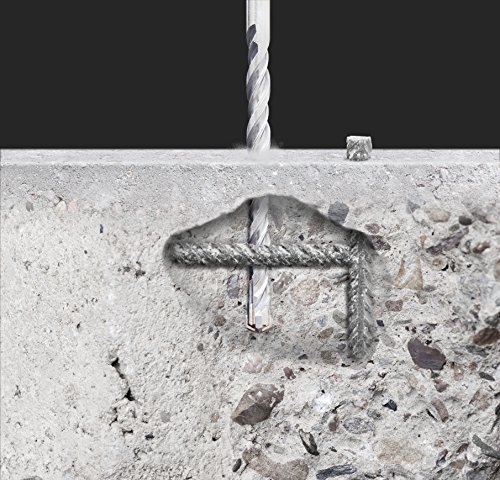 kwb Cross-Tip Hammerbohrer Ø 6,0 mm 261006 (160 mm Länge, 4-schneidig, SDS plus Aufnahme) - 5