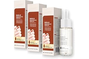AUMUDE GFOUK Sérum de croissance et de renforcement des ongles 7 jours - Sérum de croissance et de force des ongles - Traitement de réparation des ongles - Sérum de croissance des ongles (3 pièce)