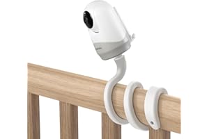 HOLACA Soporte para monitor de bebé HelloBaby HB40/HB65/HB66/HB6339/HB6336/HB6351/HB6550 y Blemil Baby Monitor BL9052-2, soportes de montaje compatibles con cualquier cámara con tornillo de 1/4