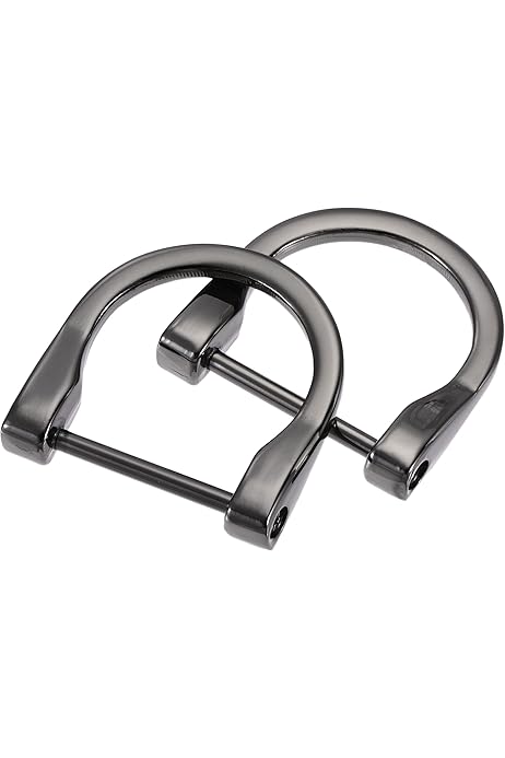 Set 10 Fibbie Tri-Glide Metalliche 50mm - Per Cinture, Borse E Accessori Fai Da Te, Anelli Quadrati - Foto 10