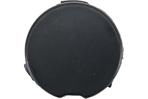 JOYOUSMALL Capuchons de crochet de remorquage pour pare-chocs arrière, pièces de rechange 4538854500 pour Smart 453 à deux portes 2015-2019 ABS anti-corrosion (noir)