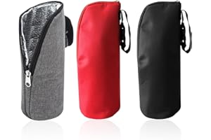 GTYHH Borse Per Bottiglie Isolate In 3 Pezzi, Borse Per Bottiglie Portatili, Borse Per Bottiglie Da Viaggio, Accessori Per La Conservazione Delle Bottiglie