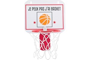 MISTER GADGET MG3087 Basket Basket for Waste Paper Basket Plastic H24.7 x 18.5 x 20 cm White or Blue