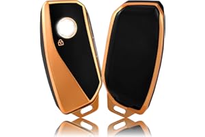 OFFCURVE Etui a Cle Voiture Coque Clé, Étui à Clés Couvre Clef Cache Clef Apte à BMW X7 X1 IX M5 I7 M Sport 7 Series 735Li 740