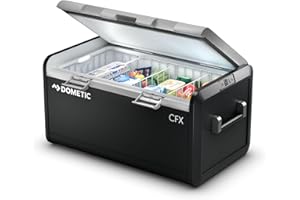 DOMETIC CFX3 100 - Tragbare Kompressor Kühlbox 99L mit APP-Steuerung - 12/24V 240V - Robuste Elektrische Kühlbox, Gefrierbox für Auto, Lkw, Boot
