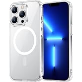 Cayk. iPhone 11 Pro Uyumlu Kamera Korumalı Magsafe Wireless Şarj &Ouml;zellikli Şeffaf Kılıf (Şeffaf, iPhone 11 Pro)