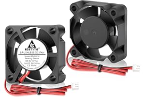 GDSTIME 2 Stück 30mm x 10mm Lüfter 5V 3010 Lüfter DC bürstenloser Kühlung 30 x 10mm