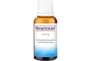 Neurexan Tropfen 30ml – Die natürliche Alternative zu Schlaftabletten | Einschlafhilfe bei nervöser Unruhe und Schlafstörungen | Beruhigt und entspannt am Tag - fördert den Schlaf in der Nacht