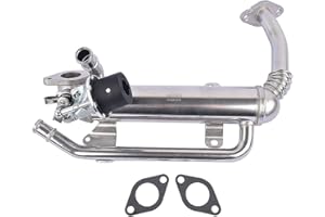 NSGMXT EGR Recirculación de gases de escape del enfriador # 03G131512AD 03G131512G Compatible con A3 8P Octavia Superb Golf Polo BMM BXJ BLS