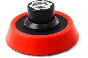 HOMESOM 3 Pollici Cuscinetti di Supporto Gancio Loop Cuscinetti di Supporto con M14Thread per Smerigliatrice Angolare Tamponi 2pcs