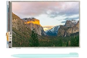 Lazmin Himbeer-Pi-Touchscreen 7-ZollBildschirm 1024 * 600 Himbeer-Pi-LCD-Touchscreen-Hülle Himbeer-Pi 3 LCD Himbeer-PiDisplay Himbeer-Pi 3-Touchscreen-Kit Himbeer-Pi-Touchscreen