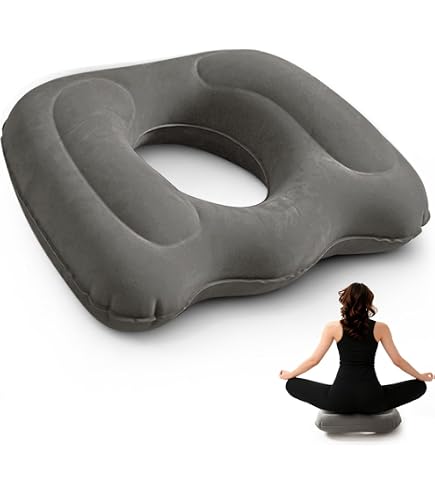 Coussin Hemapro Pour Hémorroïdes Et Posture - Noir, Viscoélastique, Hypoallergénique