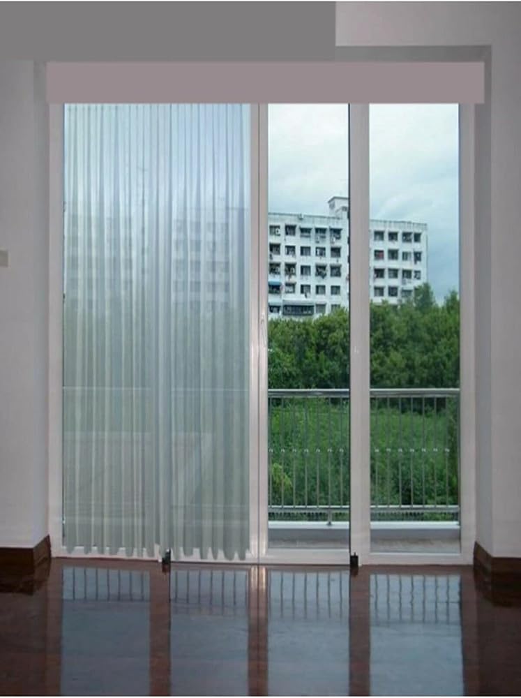 Evdepo Home Kırık Beyaz Ekstraforlu Pilesiz Vual Çizgili Tül Perde 140 x 260 cm