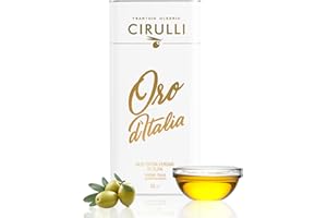 FRANTOIO OLEARIO CIRULLI Cirulli Huile d'olive extra vierge italienne extraite à froid, EVO (5 Litres)