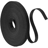 D&uuml;nya Magnet 3 Metre - Sırtsırta Cırt Bant, En: 2 Cm, Siyah, Kablo D&uuml;zenleyici, Cırt Bağı, Şerit Cırt