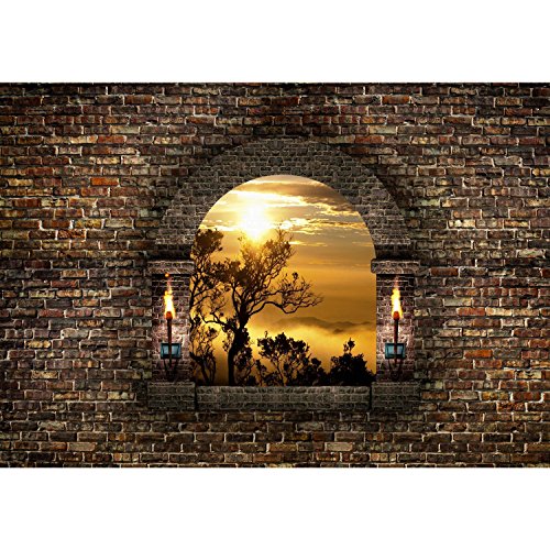 Fototapete Tropical Sunset 308 x 220 cm – Vliestapete – Wandtapete – Vlies Phototapete – Wand – Wandbilder XXL – !!! 100% MADE IN GERMANY !!! Runa Tapete 9025010a - 6