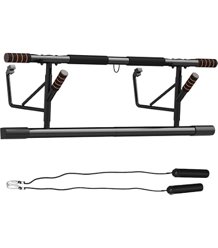 Barre De Traction Porte Pliable – Sans Perçage, Multi-prises, Supporte 200 Kg – Adaptable 69-92 Cm – Idéale Pour Petit Espace