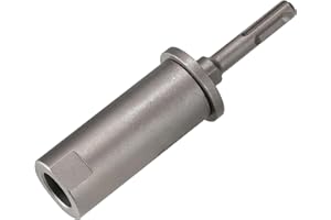 Vearter SDS Plus - Destornillador de varilla de tierra para varilla de conexión a tierra de 5/20.3 cm 3/10.2 cm, puntas de adaptador de acero 40CrMo para todos los taladros de martillo giratorio