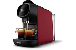 Philips L'OR BARISTA Sublime Coffee Capsule Machine by Philips, for Double or Single Capsule, Red (LM9012/50)