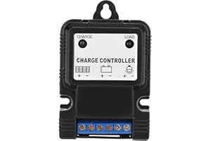 Joyzan PWM 6V/12V 3A Solar Controller, 3 Operating Modes Wind Power Controller Portable Panel Charger Energy Charge Protection Regulator with LED Indicator for Industrial Use Gardening Supplies
