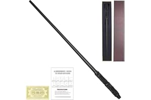 FemKey Varita Mágica de Lujo, Varita Mágica de Snape con Caja de Ollivander, Accesorios para Disfraces de Brujas y Magos, Wand Snape