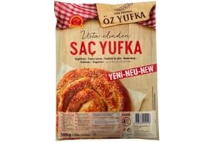 PUFAI Oz Yufka 4 Pcs Flat Type Fillo Pastry 500 gr