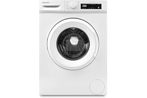 Daewoo WM014T1WA0DE Waschmaschine Frontlader, 10 kg, 1400 U/min, Advanced Inverter Motor, 15 Programme inkl. 15 min Kurzprogramm, AquaStop, Weiß