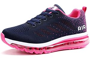 gojiang Zapatillas Running Hombre para Bambas Mujer Deportivas Tenis de Mujer Zapatos para Correr Cómodo Ligero Transpirable Antideslizante Jogging Casual Fitness Exterior Zapatillas 34-46EU