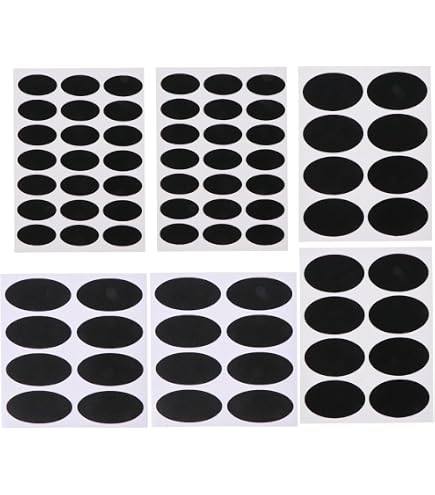 60 Transparente Selbstklebe-Etiketten – Oval 51x25 Mm, Glänzend, Permanenter Kleber Für Geschenke & Verpackungen