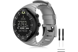 TOPsic Suunto Core pasek wymienny z miękkim metalowym zapięciem do zegarka Suunto Core Smart Watch