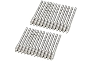 BICASTER Pointes de flèches ID 4,2 mm à Coller - 24 pièces