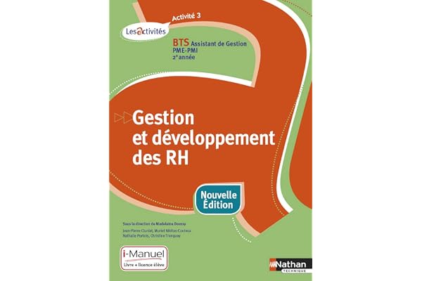 Activité 3 - Gestion et développement des RH - BTS AG PME-PMI
