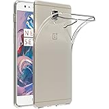 Case for OnePlus 3 / OnePlus 3T (5.5 inch) MaiJin Soft TPU Rubber Gel Bumper Transparent Back Cover