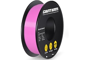 PLA Filament 1.75mm, GIANTARM Classic PLA 3D Printer Filament 1kg Spool (Pink)