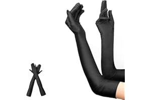 Moicainy long gloves,long gloves for women,gloves fancy dress,long gloves fancy dress,satin gloves,velvet gloves,opera gloves,elbow length gloves