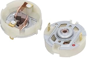 TEFOLA 2Pcs RS550 Carbon Motor Brush, Support de brosse de moteur avec accessoire de support pour perceuse visseuse électrique