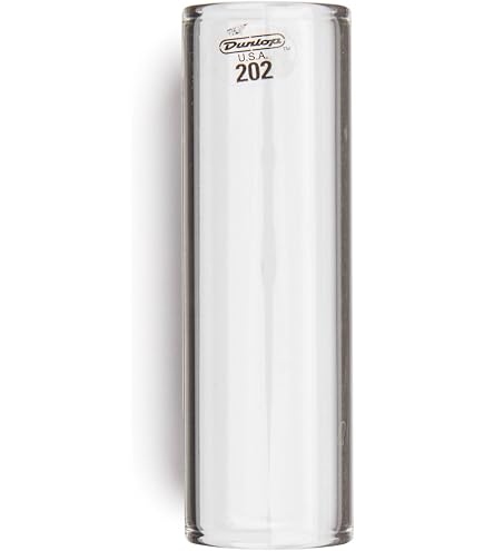 SUPVOX Slide Guitare En Verre 60mm - Bottleneck Blanc Pour Sustain Et Son Clair
